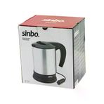 Güvenle Al SİNBO SK-7371 12V ARAÇ İÇİ KETTLE PASLANMAZ ÇELİK SU ISITICISI 0.8LT 120W ÇAKMAKLIK FİŞLİ PLASTİK KAPAK - KULP (4745)