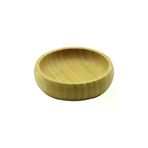 Güvenle Al TEKLİ - MİNİ=8.5CM AHŞAP BAMBU ÇEREZLİK - LOKUMLUK KASE (4745)