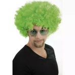 Güvenle Al Yeşil Renk Kıvırcık Afro Bonus Peruk (4745)