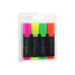 Güvenle Al YUMA YM-792-4 792-T-Y-S-P 4PCS FOSFORLU KALEM TURUNCU - YEŞİL - SARI - PEMBE (4745)