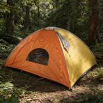 Güvenli Sepet 4 Kişilik Yarı Otomatik Kamp Çadırı – Suya Dayanıklı, Hızlı Kurulumlu Outdoor Aile Çadırı, Doğa, Kamp ve Piknik 200X200X135 cm