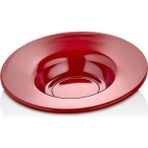 GuvenliPazar 12 Adet 11 cm Kırmızı Melamin Soft Çay Tabağı – Bulaşık Makinesinde Yıkanabilir Dayanıklı Çay Tabak