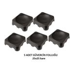 Güvercin Folluğu Kare 25X25 ( 5 Adet)