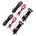 GUWARRY 2-Player Zero Delay Generic Game Controller USB to Joystick for MAME & Raspberry Pi 1/2/3 RetroPie DIY Projects Support for SANWA Parts