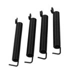 Guyker Noiseless Tremolo yaylar (4'lü set) FR Fender Strat ST Stratocaster elektro gitar köprüsü enstrümanları için aksesuar yedek parça, siyah
