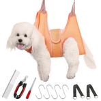 Guzekier Evcil hayvan, köpek, tüy bakımı, hamak, kediler ve köpekler için, tüy bakımı için köpek askısı, köpek hamağı tutma torbası, tırnak makası/düzeltici, tırnak törpüsü, evcil hayvan tarağı