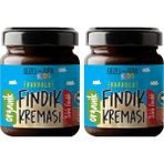 Güzel Ada Gıda Kids Organik Kakaolu Fındık Kreması 2 x 200 Gr Vegan Uyumlu ve Sağlıklı Atıştırmalık - 400 gr
