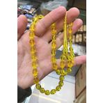 Güzel Çekimli Gold Sarı Renk Erkek İçin Tesbih