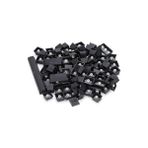 Güzel Hediyem 108 Tuş Mekanik Klavye Tuş Takımı Kapağı Keycap Siyah Us Layout Ingilizce Dizilim - 0,35 lt