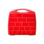 Güzel Hediyem 20 Bölmeli Organizer, Küçük Parçalar Saklama Kutusu, Şeffaf Plastik Alet Düzenleyici Saklama Kutusu Vidalar, Cıvatalar, Çiviler, Boncuk Için Avandanlık Kırmızı - Option-1