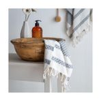 Güzel Hediyem 2'li Havlu Seti, Plaj Havlusu, Hamam, Çocuk Peştamal, (100X47-PEŞKIR), (100X180-PEŞTAMAL) (Gri) - 001-Beyaz - Option-1