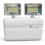 Güzel Hediyem 2X10W Acil Aydınlatma Armatürü | 2200 Lümen | 2 Kademe Işık | 6400K Beyaz Işık | 220V | IP20 | 22X22 cm - Option-1 - Ahşap