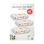 Güzel Hediyem 3 Adet Arap Sabunu Katkılı Mopa Uyumlu 4 Xlarge Yer Temizlik Havlusu 50'li ve Rosıe - Ahşap