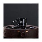 Güzel Hediyem 6 Adet 113ML Cam Füme Renk Fincan Espresso Kahve Fincanı Isıya Dayanıklı Çay Seti Çay Fincanı - 001-Renkli