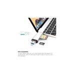 Güzel Hediyem ADS-103 Uyumlu Type-C To USB 3.0 Otg Veri Aktarım Sd Tf Tak Çalıştır Kart Okuyucu Çevirici Hub Adaptör - Option-1
