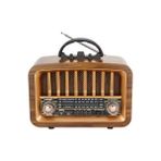 Güzel Hediyem Büyük Boy Taşınabilir USB Ile Şarj Olabilen Klasik Am/fm/sw Transistör Retro Tipi Klasik Radyo NS6639 - Option-1