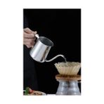 Güzel Hediyem Çelik Ölçekli 350 ml 7 Cup Kahve Demleme Ibriği Espresso Su Ibriği MT116 - 0,5 L - Aeropress