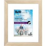 Güzel Hediyem Doğal Meşe 8X10 Resim Çerçevesi - Mat ile 5x7 Çerçeve Olarak Veya 8X10 Mat Olmadan Kullanılır - Kırılmaya Dayanıklı Camlı Tasarlanmış Ahşap, Duvar ve Masa Üstü Için Yatay ve Dikey - -- - Option-1