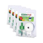 Güzel Hediyem Esemmat Elektrolikit Mini Set Isıtıcı + Likit, Sivrisineklere Karşı Etkili (4 Paketi) - Acı Kahve - --