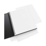 Güzel Hediyem Eskiz Defteri, Spiral Ciltli, 3'lü Paket, Toplamda 300 Yaprak, 14 x 21,6 Cm, Siyah Eskiz Defteri, 100 Gsm, Sert Kapaklı Eskiz Defteri, Kurşun Kalemler, Kömür, Tükenmez Kalem, Mum Boya Kalemleri - Option-1