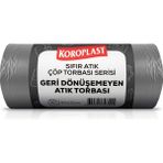 Güzel Hediyem Geri Dönüşemeyen Atıklar Çöp Torbası 10'lu 80×110 Cm, Yırtılmaz & Sızdırmaz, Çift Katlı, Geri Dönüştürülebilir Çöp Poşeti, Fabrika, Depo, Restoran, Kafe, Otel, Hastane, Bahçe, Inşaat, Atölye - 000-Siyah - Option-1