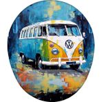 Güzel Hediyem Retro Minibüs Mouse Pad - Option-1 - 0002 - Beyaz