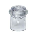 Güzel Hediyem Şeffaf Kapı Stoperi, 4,5cm Kapı Duvar Tamponu, Duvar Koruma Stopu 5 Adet - Option-1