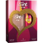 Güzel Hediyem She Fun Kadın Parfüm Seti 50 ml Edt + 150 ml Deodorant - Option-1