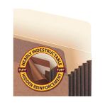 Güzel Hediyem Tuff® Dosya Cebi, Düz Kesim Tab, 5-1/4" Genişletme, Mektup Boyutu, Kırmızı Ip, Kutu Başına 10 (73390) - 0-Koyu Mavi - Option-1