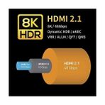 Güzel Hediyem Ultra Sertifikalı Hdmı® 2.1b Kablo - (2.1b/2.1/2.0b/2.0/1.4) 10K, 8k 60Hz, 4K 240Hz 165Hz 144Hz 120Hz 60Hz, Earc, Hdcp2.3, Hdr, D-Hdr, Dolby Vision, Dolby Atmos (2m) - Option-1 - Ahşap