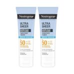 Güzel Hediyem Ultra Sheer Hydrating Cream SPF50 Yüz Güneş Kremi 50 ml (2 Paketi) - Option-1