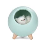 Güzel Küçük Pet House Atmosfer LED Gece Işık Kedi Evi Dokunmatik Karartma Masa Lambası Hediye Çocuk Bebek Yatak Odası Dekorasyon Için | Gece Işıkları (Yurt Dışından) - Yeşil