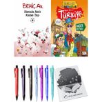 Güzel Ülkem Türkiye 2 ve Havada Asılı Kalan Top 2li Set