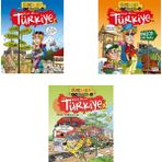 Güzel Ülkem Türkiye 3 Kitap Set Eğlenceli Gezi Metin Özdamarlar