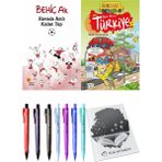 Güzel Ülkem Türkiye 3 ve Havada Asılı Kalan Top 2li Set