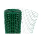 Güzelce Yapı Çit - Kafes - Kümes Teli Yükseklik 100 cm 12X12 mm Pvc Kaplı Yeşil 25 M - 100 cm 0.9 mm