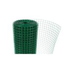 Güzelce Yapı Puntalı Çit Teli Yükseklik 100 Cm 12x12 Mm Pvc Kaplı Yeşil 25 Mt