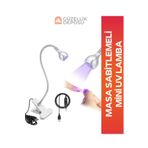 Güzellik Deposu Masa Sabitlemeli Poly Jel Üst Form Kurutucu Tırnak Kurutucu Uv Led Lamba