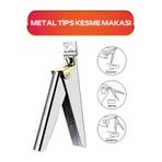 Güzellik Deposu Metal Tips Kesme Makası Metal Tips Makası Takma Tırnak Makası, Protez Tırnak, Tips Kesme Makası