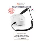 Güzellik Deposu Micronx Profesyonel Tırnak Freze Makinesi 72W 35000 RPM - Ultra Güçlü Mikromotor Protez Tırnak Törpü Cihazı (1 Yıl Garantili - Kore Menşei