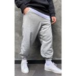 Guzellzade Gri Oversize Eşofman Altı - XS