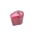 GÜZELYÜZ AVM Damla Şekilli Pastel Pembe Renk Kalemtıraş Çiftli Kalem Açacağı Kalemtraş Okul Kalem Boya Açacak
