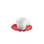 Guzzini Grace Kırmızı 2'li Espresso Takımı