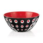 Guzzini Le Murrine 25 cm Kırmızı Kahverengi Kase
