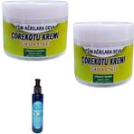 Guzzy Çörek Otu Kremi 100 ml x 2 Adet / Rekza Çilekli Vücut Masaj Bakım Yağı 125 ml - 1li