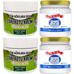 Guzzy Çörek Otu Rahatlatıcı Krem 2X100 ml - Snow Kitten Menthol Balm 2X50 ml - 1li