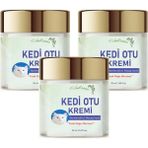 Guzzy Süper Kedi Otu Kremi 50 ml 3 Adet Kafur Ağacı Yağı Içerikli Rahatlatıcı Krem - 1li