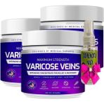 Guzzy Varicose Veins Purple Bakım Kremi 100 ml x 3 Adet + Çörek Otu Yağı 30 ml - 1li