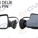 Gva 1019191 Duster 11 Elektrik Isıtmalı Astarlı Konveks Sol Dış Dikiz Aynası