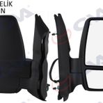 Gva 1032110 Transit 14 Elektrik Isıtmalı Sarı Sinyalli Desenli Konveks Sağ Dış Dikiz Aynası